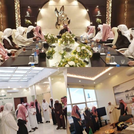 زيارة أئِمة ومؤذني مساجد عرقة